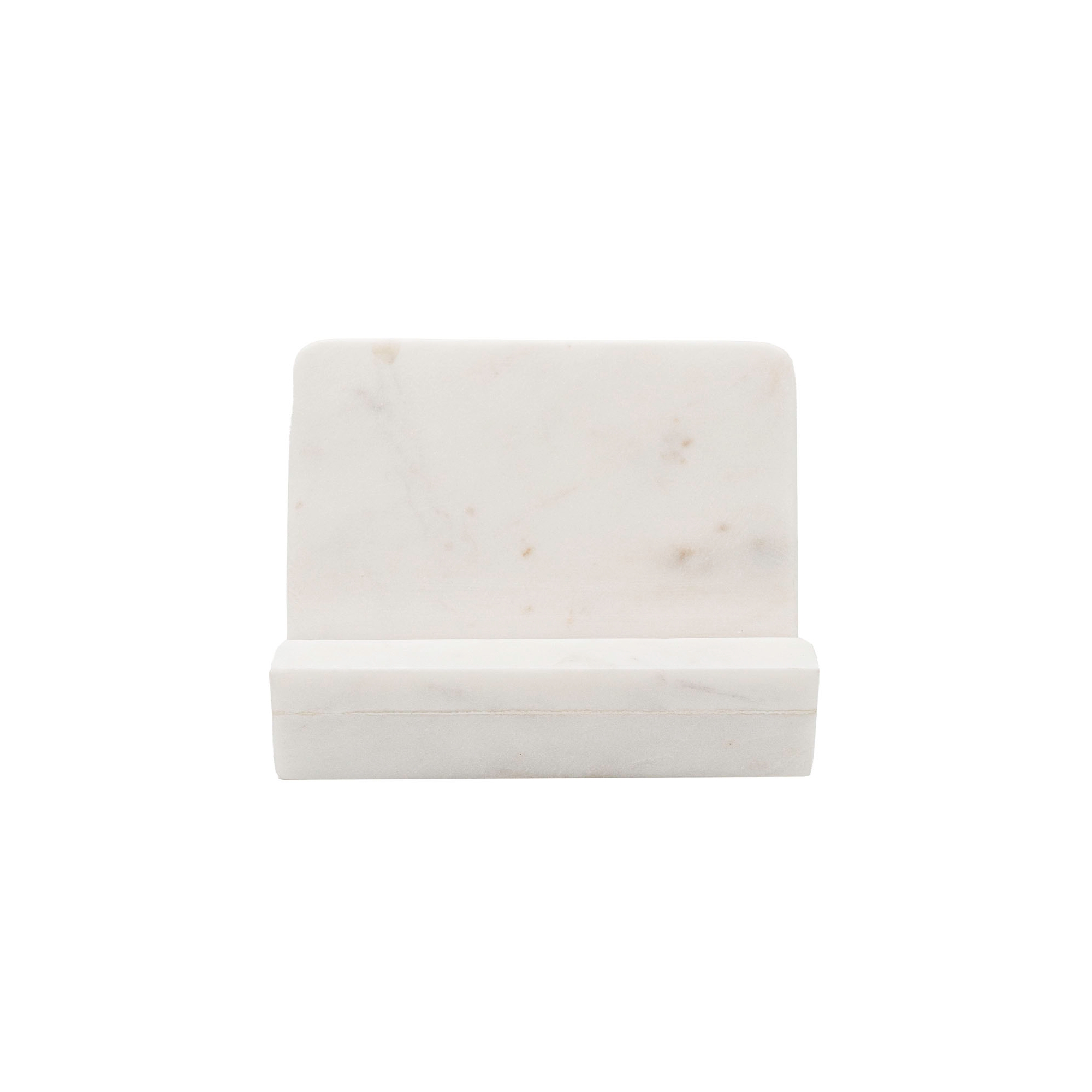 Kendal White Marble Kitchen Cook Book Holder 7.75" x 8.5"