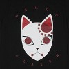 Demon Slayer Mens' Tanjiro Warding Mask Anime Graphic Print T-Shirt Adult - 3 of 4