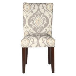 Set Of 2 Parson Dining Chair Wood/navy Key - Homepop : Target