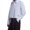 Women's Cropped Button Down Shirt - DƒÅl the Label - 3 of 3