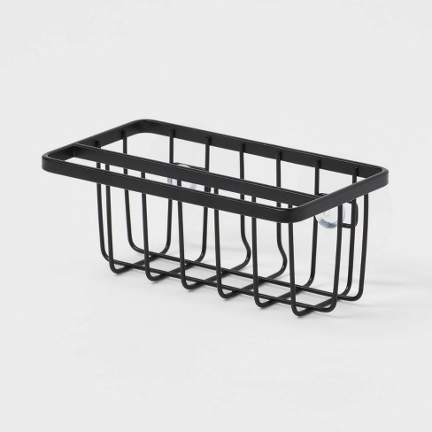 Kallysta Suction Aluminum Shower Caddy Rebrilliant Finish: Black