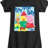 Girls' - Peppa Pig - Play Every Day Fitted Short Sleeve Graphic T-Shirt - 2 of 4