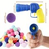 100pcs Plush Ball Interactive Toys Pet Chasing Toys Pet Chasing Cat Toys Sports Toys Conference Ball Training Cat Toys Kitten Interactive Toys - 2 of 4