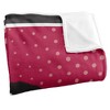 Lenoir Rhyne University Logo Dots Silky Touch Blanket White 50x60 - 3 of 4