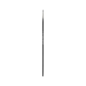 Black Swan Synthetic Red Sable Round Paint Brushes -  Professional Quality Long Handle Paint Brushes for Oil, Heavy Body Media and Acrylic - Artists - 1 of 4