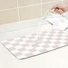 REGALWOVEN Diatomite Checkered Quick Drying Dish Drying Mat 1 Pc - 3 of 4