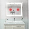 Lighted Cabinet, 36x24 Inch Bathroom Cabinet With Double-sided Mirror Door, Adjust Brightness And Color Temperature Cabinet - 2 of 4