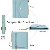 FATMOON Womens Wallet,RFID Blocking Small Trifold Ladies Wallets Women Credit Card Holder With Coins Zipper Pocket - 2 of 4