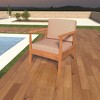 Covers&All Outdoor Seat / Back Cushion with Eco-friendly Olefin Fabric, 28½ in L x 28½ in W x 5 in Thick - 2 of 4