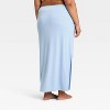Women's Variegated Ribbed Pajama Skirt - Auden™ - 2 of 3