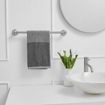 Brushed Nickel 18-Inch Wall Mounted Towel Bar