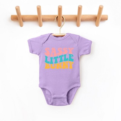 The Juniper Shop Sassy Little Bunny Baby Bodysuit