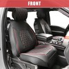 Unique Bargains Car Front Seat Covers Seat Protectors Pad for Toyota Tacoma 05-24 2 Pcs - 2 of 4