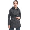 BGSD Women's Evelyn Hooded Short Trench Coat - image 4 of 4