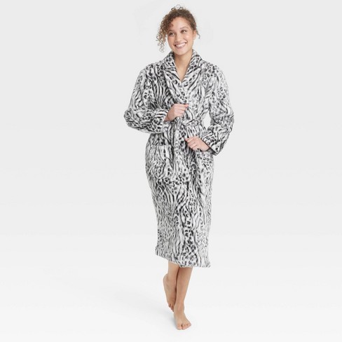 Robes for Women Fuzzy Long Sleeve Sleepwear Dress for Women