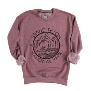Simply Sage Market Grand Teton National Park Sweatshirt - 1 of 4