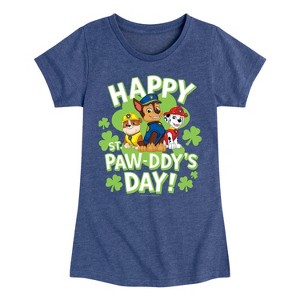 Girls' - Nickelodeon - Paw Patrol Fitted Short Sleeve Graphic T-Shirt - 1 of 4