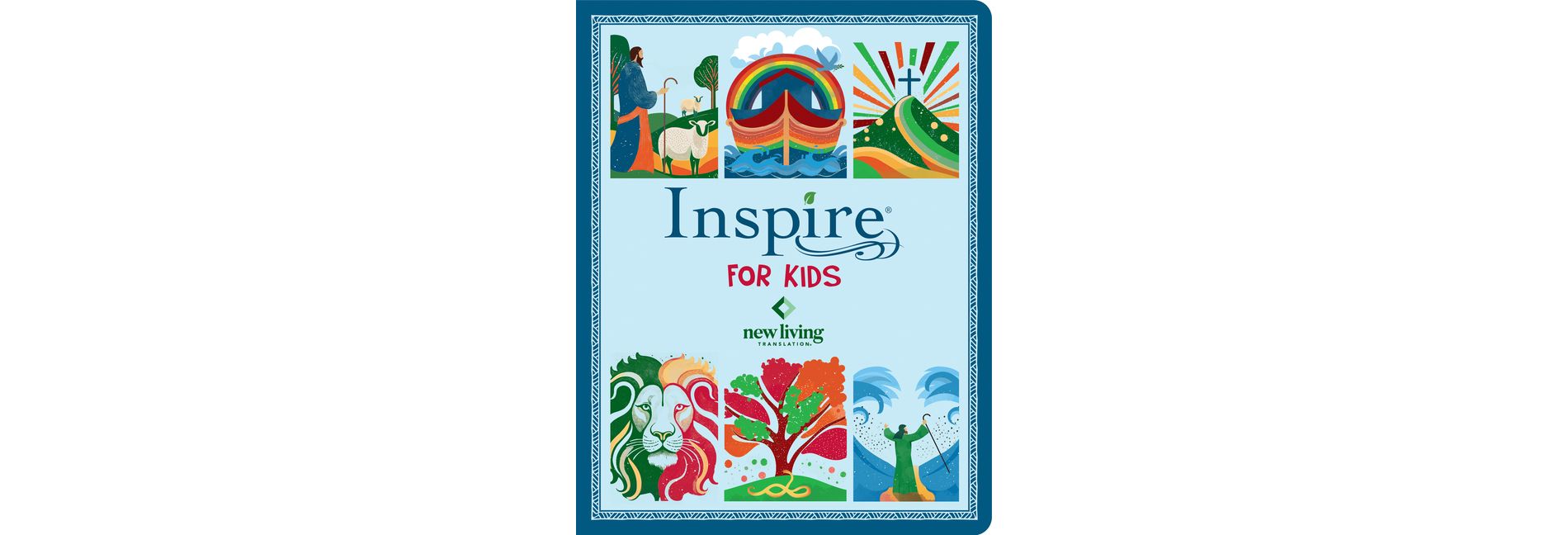 Inspire Bible for Kids NLT (Softcover) - by  New Living Translation (Paperback)