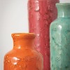 Sullivans Set of 3 Floral Relief Vase Bottles 10"H, 7.5"H & 5.5"H Multicolor - 2 of 4