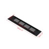 Unique Bargains Aluminum Rectangle Mesh with Mounting Screw Cabinet Air Vent Cover - 2 of 4