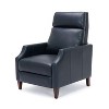 CAVINAS Faux Leather Accent Chair with High Backrest,Push-Back Recliner Chairs,Reading Chairs for Living Room - 2 of 4