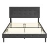 DeCoro Cambridge Upholstered Wooden Platform Bed Frame - 4 of 4