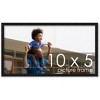 PosterPalooza | Panoramic Modernist Black Picture Frame - UV Acrylic, Foam Board Backing, Hanging Hardware - 2 of 4