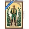 Trends International Wicked: For Good (2025) - A Man Made Of Straw Framed Wall Poster Prints Mahogany Framed Version 22.375" x 34" - 3 of 4