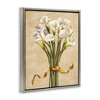 Stupell Industries Vintage Calla Lilies Black Framed Floater Canvas Wall Art - 3 of 4