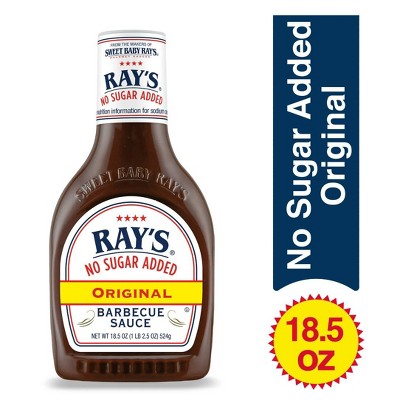 Ray's Original BBQ Sauce No Sugar Added (Pack of 2)