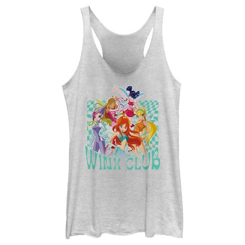 Women's Winx Club Fairies Group Portrait Racerback Tank Top - image 1 of 4