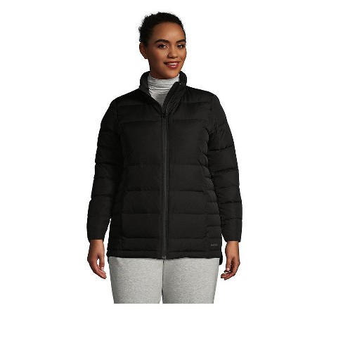 Lands' End Women's Plus Size Petite Down Winter Puffer Jacket - 2x ...