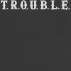 Rerun Island Women's Trouble White Txt Short Sleeve Graphic Cotton Retro Vintage Ranger Baby Tee - Caviar White S - 2 of 4