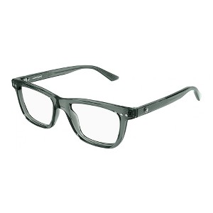 MontBlanc MB 0322O 008 Unisex Rectangle Eyeglasses Blue 53mm - 1 of 3
