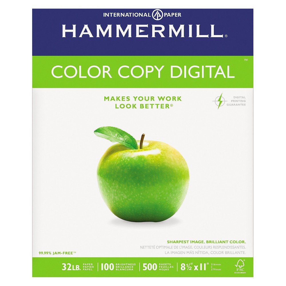 UPC 607972035131 product image for Hammermill Copy Paper, 100 Brightness, 32lb, 8-1/2 x 11, Photo White, 500/Ream | upcitemdb.com