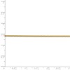 Black Bow Jewelry 1.5mm 14k Yellow Gold Hollow Wheat Chain Necklace - 4 of 4