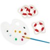 Bright Creations 24-Pack White Round Foam Circle Rings, DIY Arts and Crafts Supplies (2.75 in) - 4 of 4