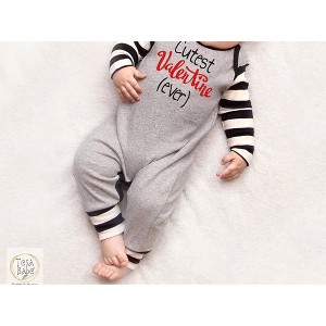 Boy's Baby Boys Cutest Valentine Ever Romper - Tesa Babe - 1 of 3