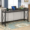 Tribesigns 70.86" Sofa Table - 2 of 4