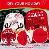 Joyfy 3 Packs Large Christmas Santa Sack, 26" Drawstring Canvas Gift Bags for Christmas Present Package Storage Hoilday Party Supplies - 2 of 4