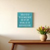 Slickblue Funny Parenting Quote Wood Wall Sign – Rustic 7x7 Home Decor for Moms and Dads, Multiple Color Options - 2 of 3