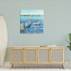 Stupell Industries Serene Rowboats at Dock, 36" x 36" - 2 of 4