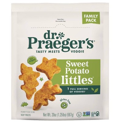 Dr. Praeger's Frozen Gluten Free Family Size Sweet Potato Littles - 20oz