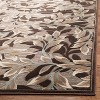 Light Brown Botanical Loomed Area Rug - (5'3"x7'6") - Safavieh - image 2 of 3