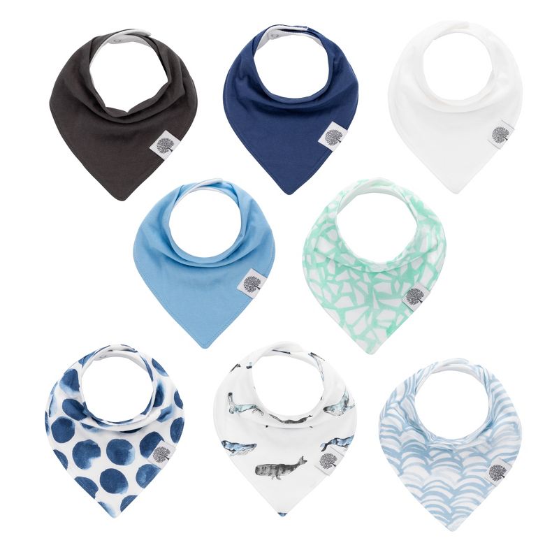 Parker Baby Co. Bandana Drool Bibs 8 Pack, 1 of 9
