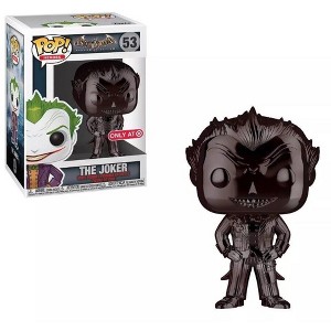 Funko Pop! Batman Arkham Asylum The Joker Metallic Black Target Exclusive - 1 of 1