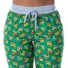 Intimo Nickelodeon Women's Teenage Mutant Ninja Turtles 2 Piece Pajama Set Jogger (M) Multicoloured - image 3 of 4