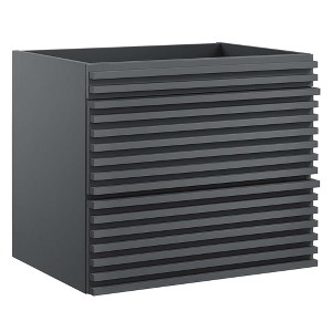 Modway Render 24Inch Wall-Mount Bathroom Vanity Cabinet - 1 of 4