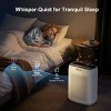 SEVOBAL Air Purifiers for Home Large Rooms with H13 HEPA Filter PM2.5 Sensor Sleep Mode Timer Aromatherapy for Bedroom, White, 12.99"*7.64"*17.24" - 3 of 4