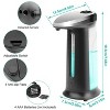 LunaLulinlk Automatic Soap Dispenser 16.9OZ Anti-slip Sensor - 2 of 4